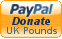 Make donation with PayPal in UK Pounds